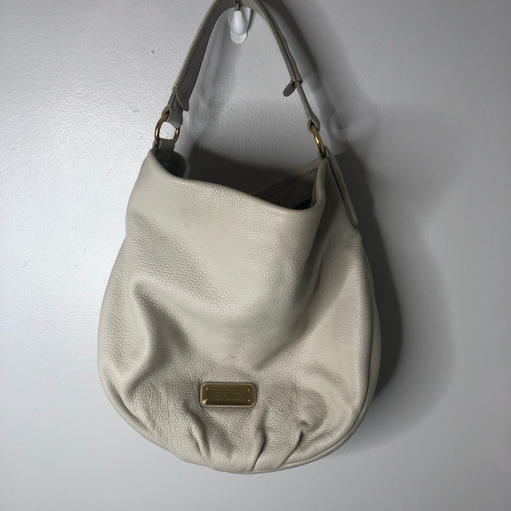 Marc Marc Jacobs Q Hillier Papyrus Hobo Bag purse